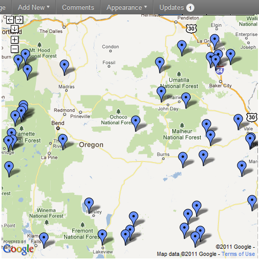 Oregon Hot Springs Map – SoakOregon.com