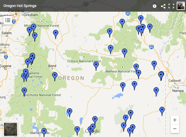Soakoregon Com Hot Springs In Oregon Complete Directory